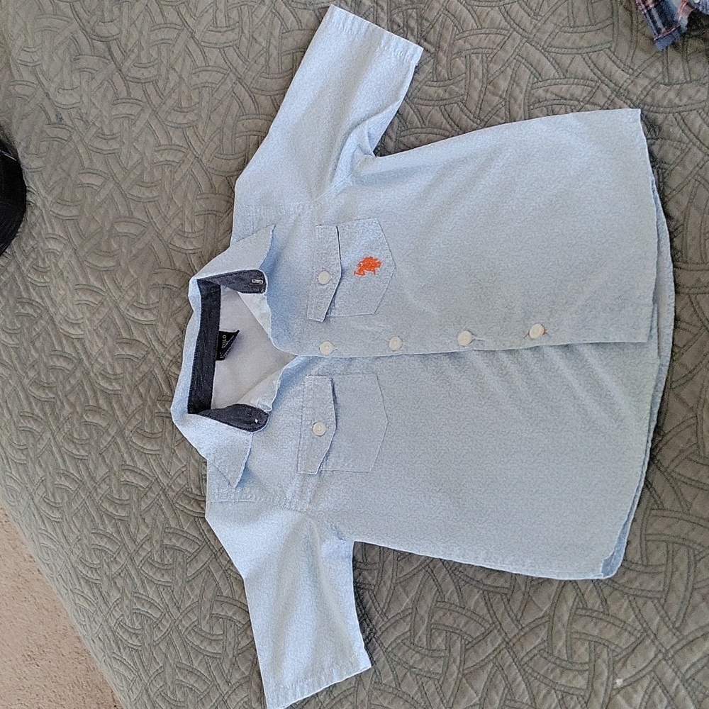 US Polo Short Sleeve Button Down